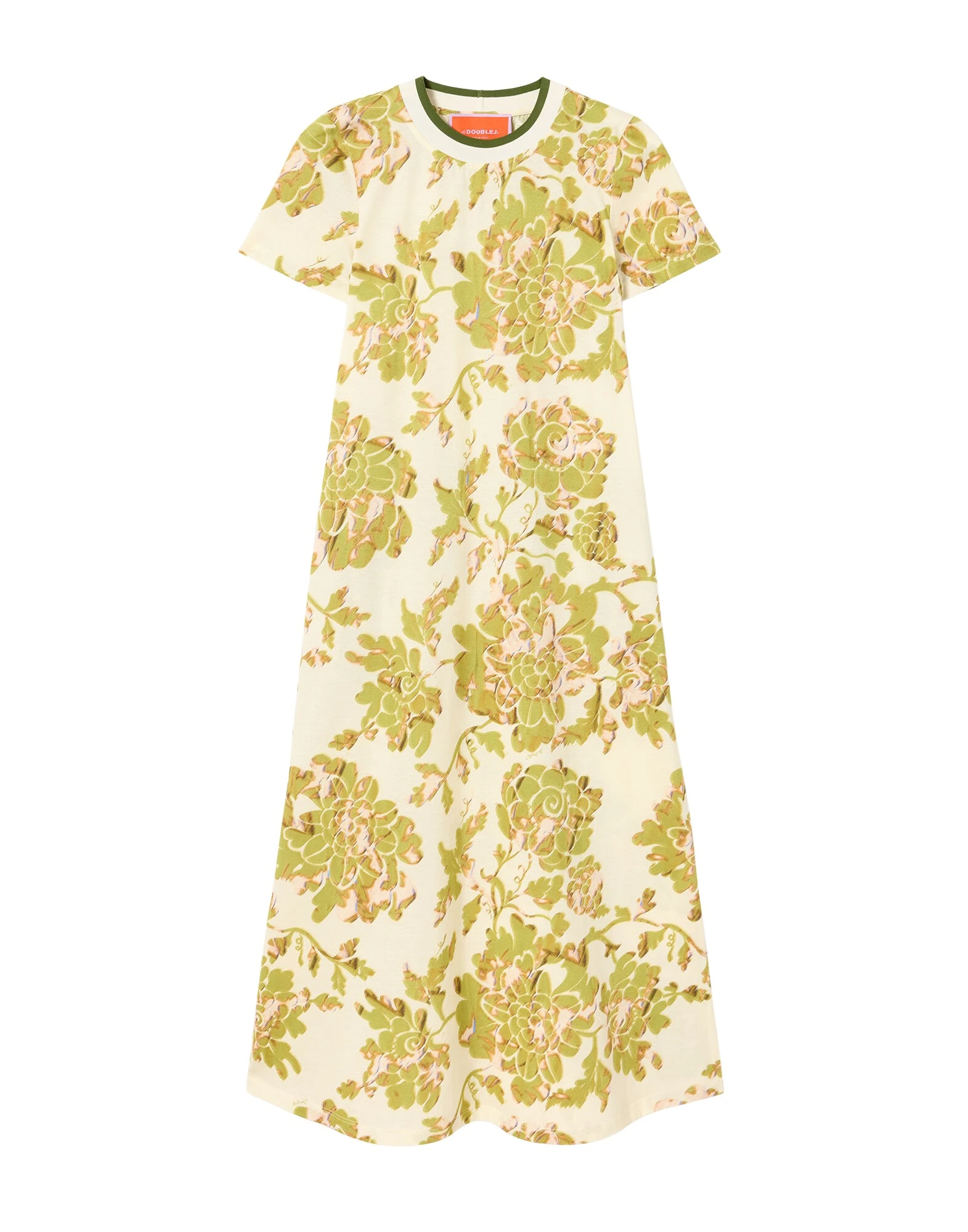La DoubleJ Sporty Swing Dress in Oasis Green