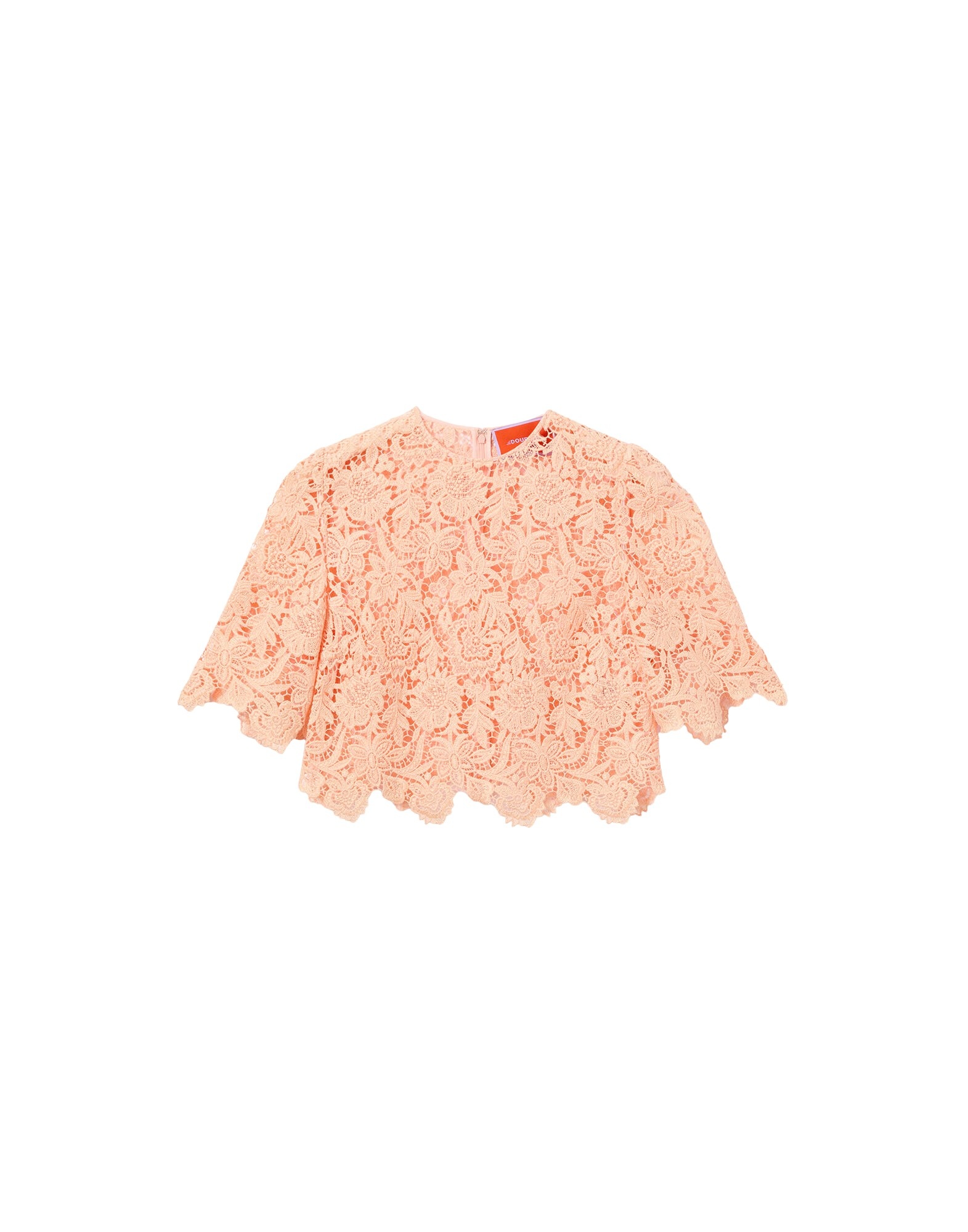 La DoubleJ Spotlight Top in Solid Apricot