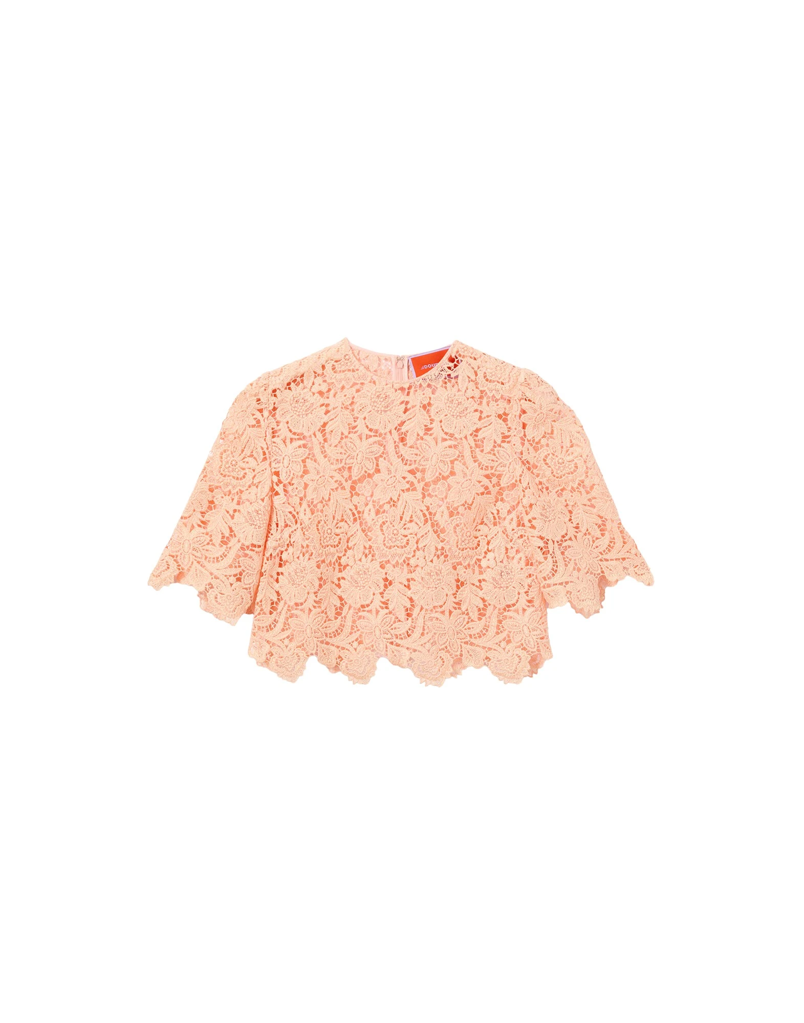 La DoubleJ Spotlight Top in Solid Apricot