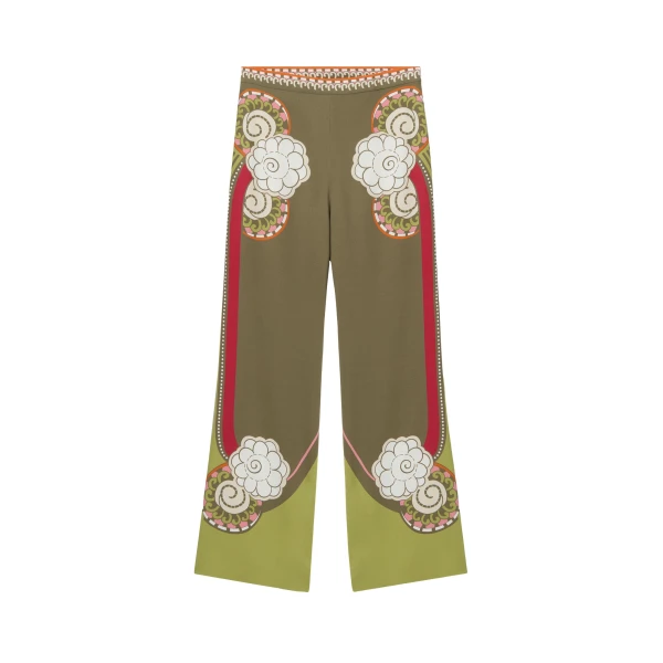 La DoubleJ Stretch Pants in Ambrosia Placée Green