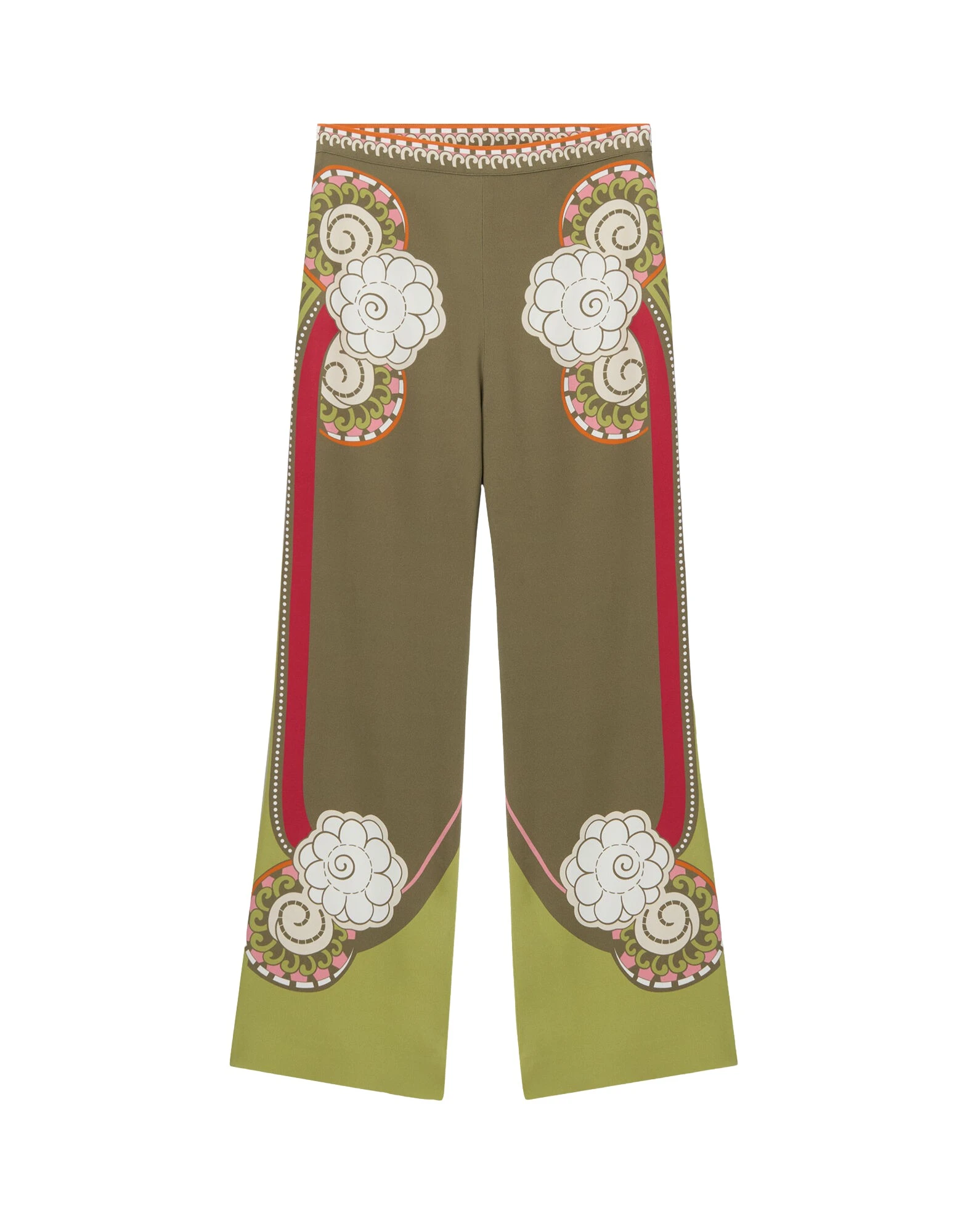 La DoubleJ Stretch Pants in Ambrosia Placée Green