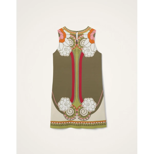 La DoubleJ Stretch Tunic in Ambrosia Placée Green, view 6