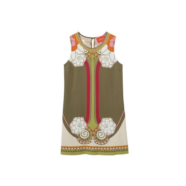 La DoubleJ Stretch Tunic in Ambrosia Placée Green