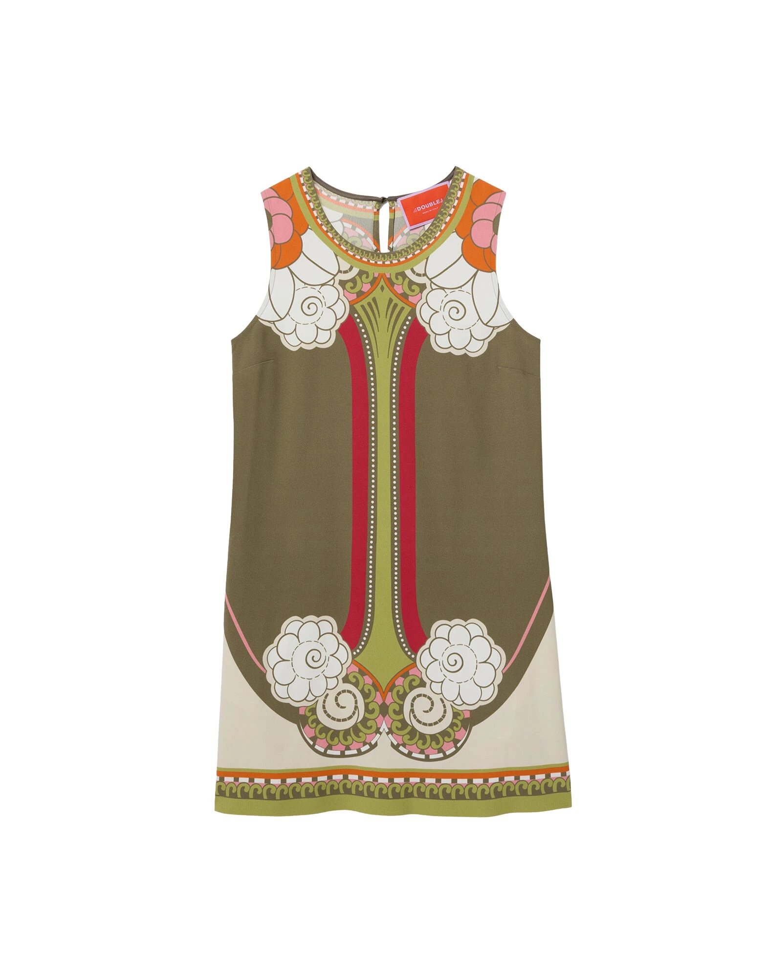 La DoubleJ Stretch Tunic in Ambrosia Placée Green