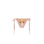La DoubleJ String Bikini Bottom in Cocoon Placée Pink