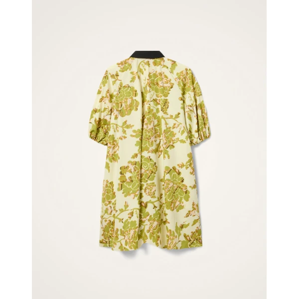 La DoubleJ Sunburst Dress in Oasis Green, view 6