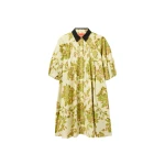 La DoubleJ Sunburst Dress in Oasis Green