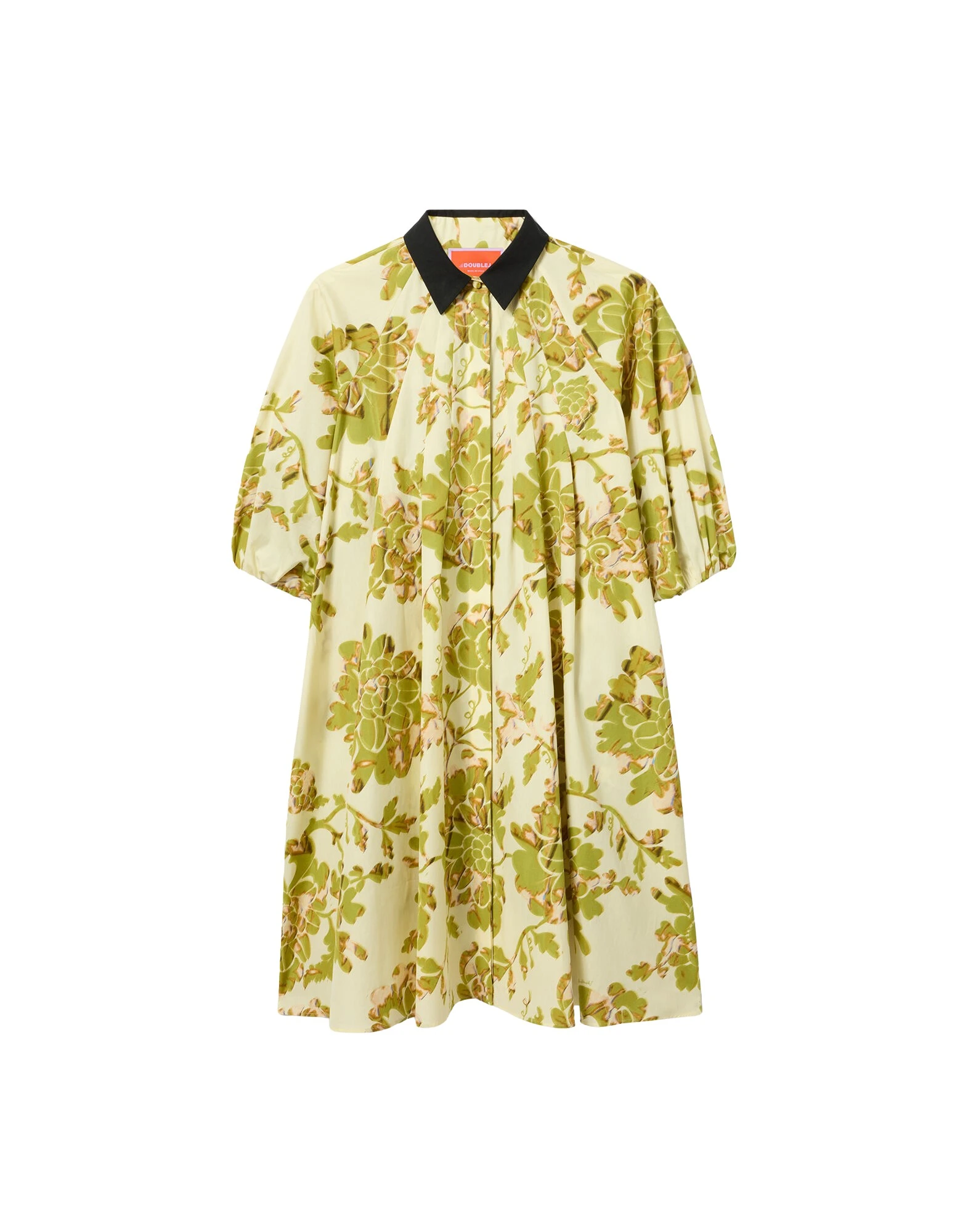 La DoubleJ Sunburst Dress in Oasis Green