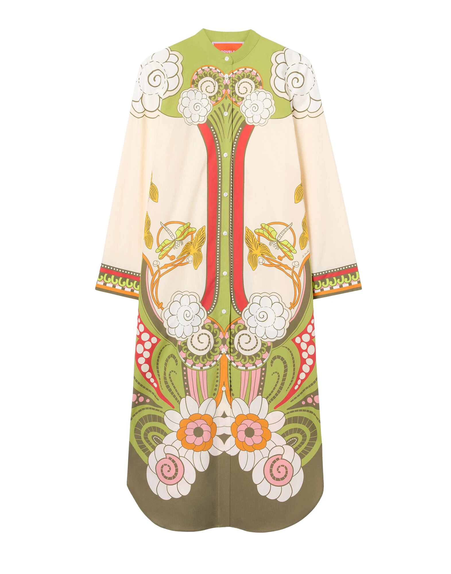 La DoubleJ Sundowner Tunic in Ambrosia Placée Ivory