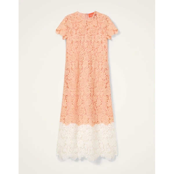 La DoubleJ Super Swing Dress in Solid Apricot