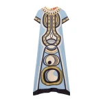 La DoubleJ Swing Dress in Sanctuary Placée Light Blue