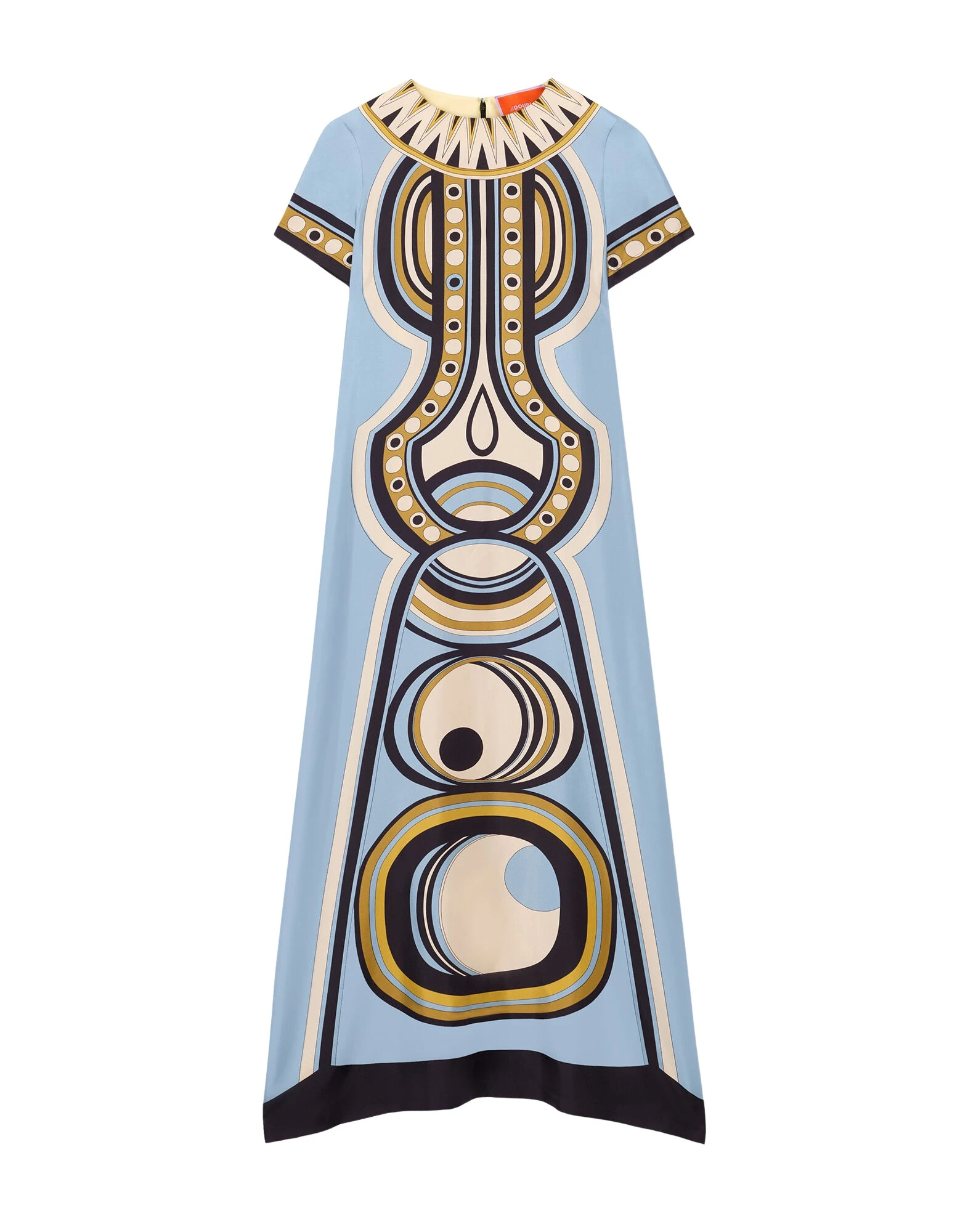 La DoubleJ Swing Dress in Sanctuary Placée Light Blue