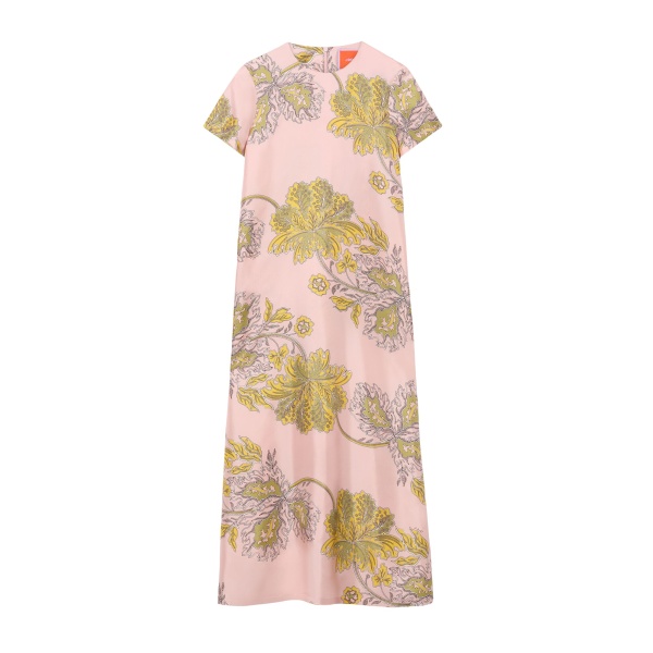 La DoubleJ Swing Dress in Swathe Pink - Dresses - Milanese Maximalist Fashion at Luxury Shoes 