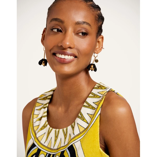 La DoubleJ Totem Dress in Sanctuary Placée Gold, view 6
