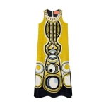 La DoubleJ Totem Dress in Sanctuary Placée Gold