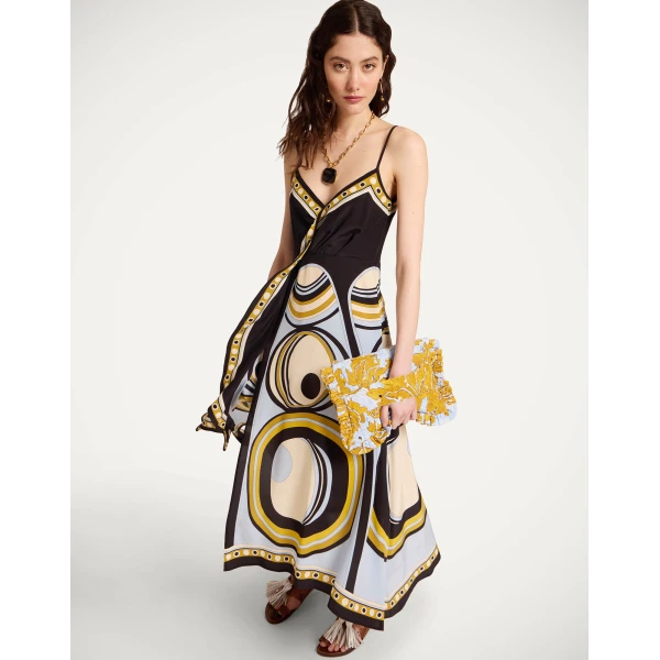 La DoubleJ Turn Around Dress in Sanctuary Placée Light Blue, view 2