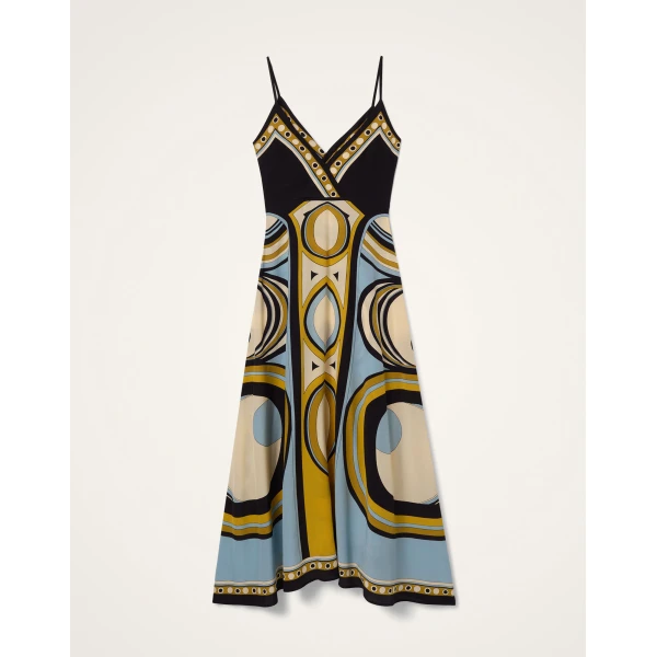 La DoubleJ Turn Around Dress in Sanctuary Placée Light Blue, view 6