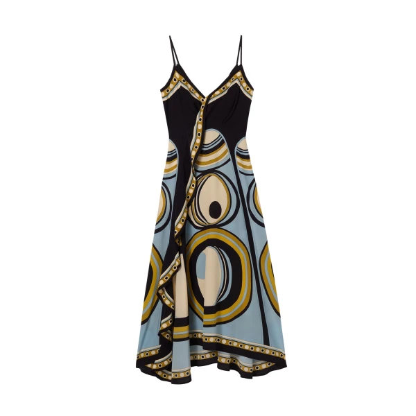 La DoubleJ Turn Around Dress in Sanctuary Placée Light Blue
