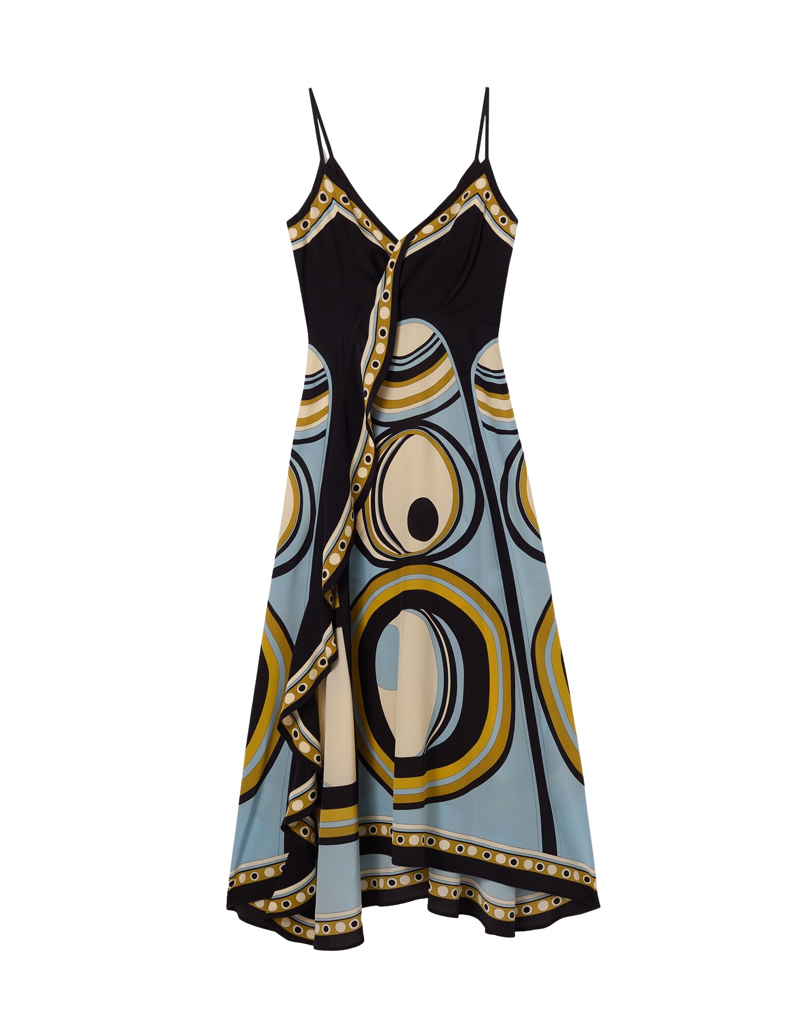 La DoubleJ Turn Around Dress in Sanctuary Placée Light Blue - Dresses - Milanese Maximalist Fashion at Luxury Shoes 