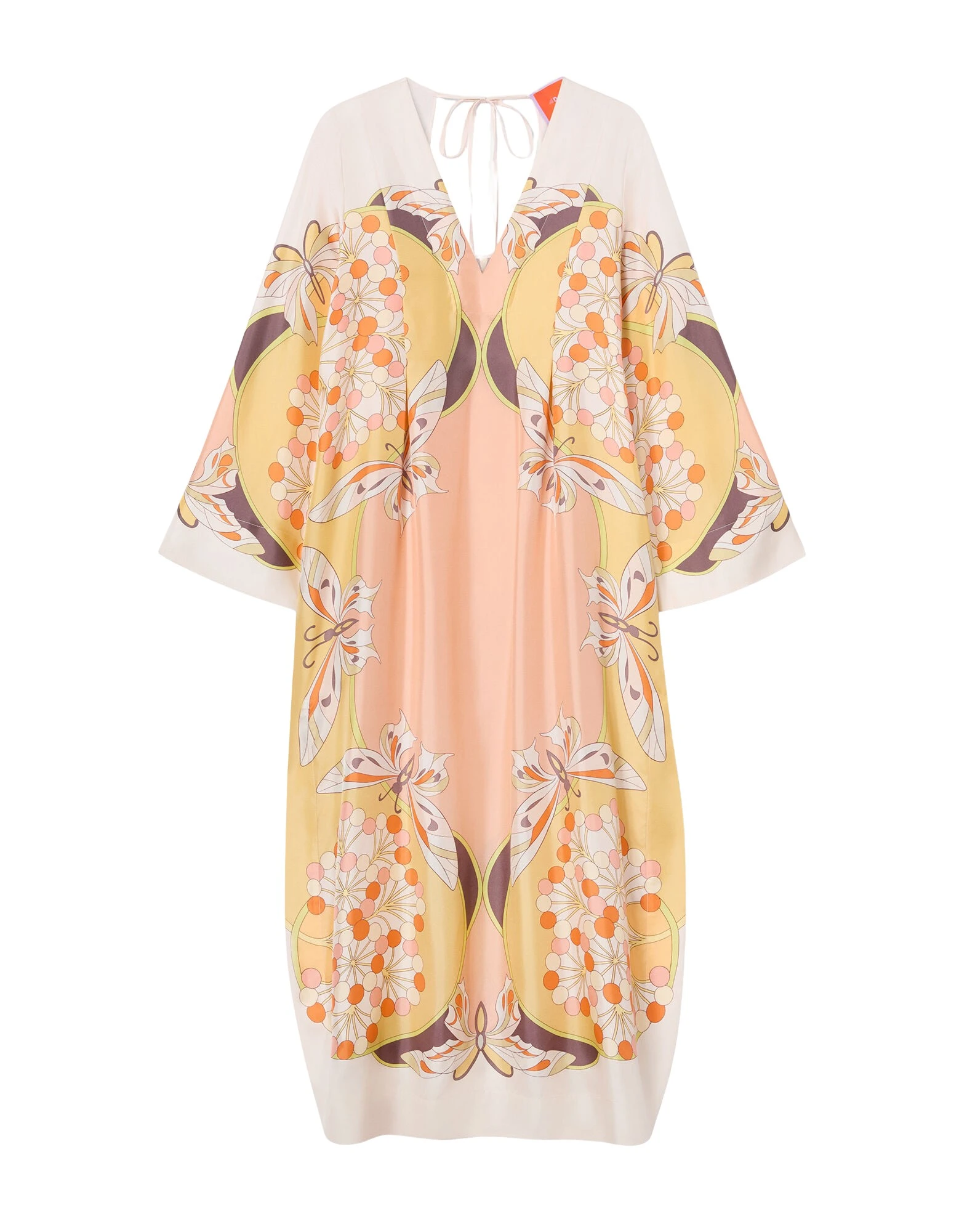 La DoubleJ Twin Flame Dress in Florette Placée Pale Pink