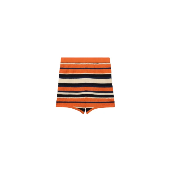 La DoubleJ Veneziana Shorts in Multicolor Orange