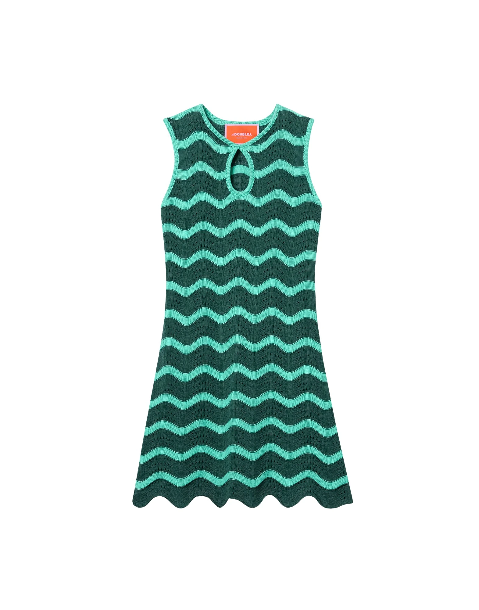 La-DoubleJ-Wavy-Mini-Dress-in-Bicolor-Mint-Dark-Green33992_nobg La DoubleJ Wavy Mini Dress in Bicolor Mint & Dark Green