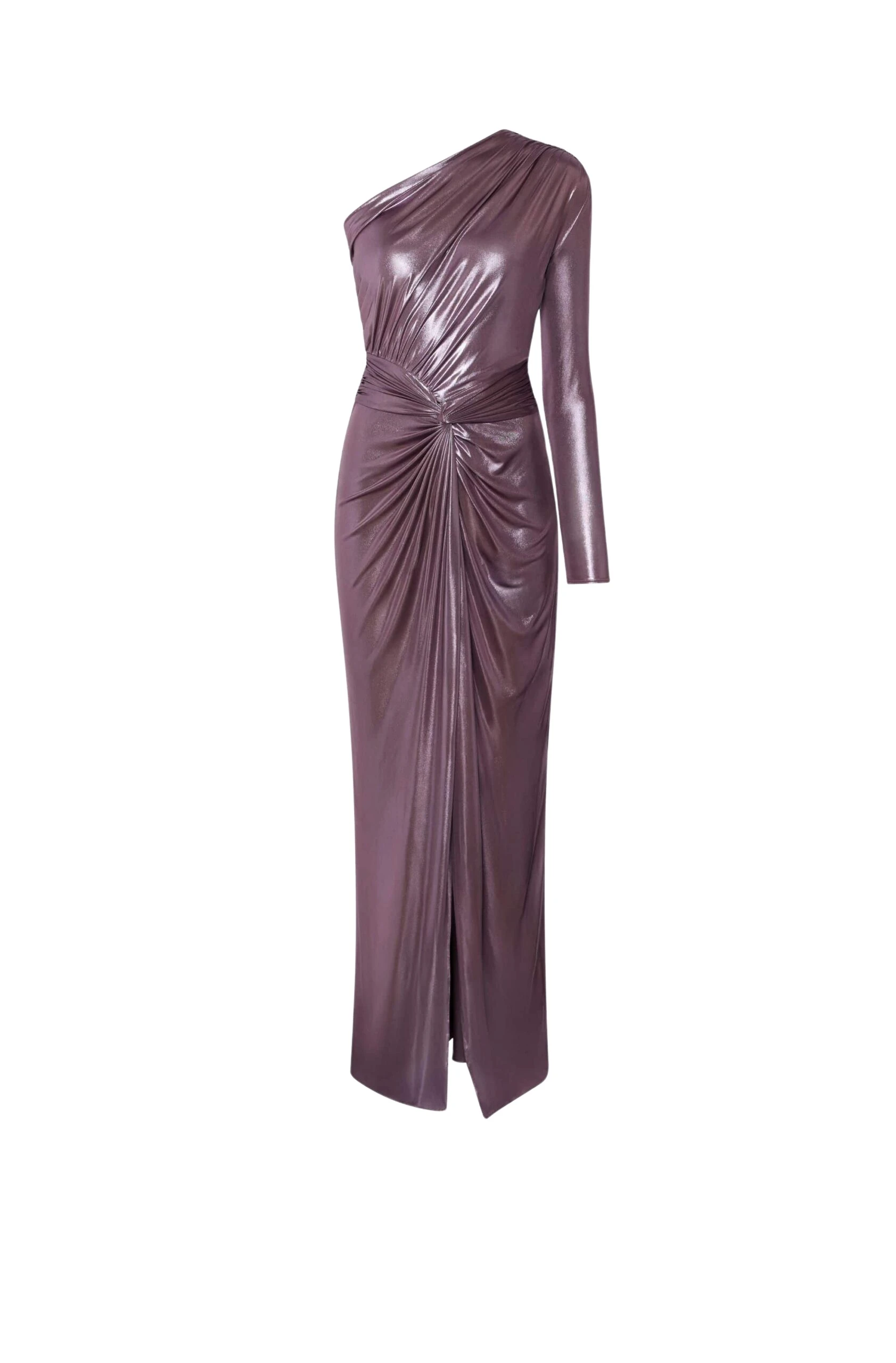 LaPointe-Coated-Jersey-One-Shoulder-Draped-Maxi-Dress-in-Dark-Mauve-scaled78023_nobg LaPointe Coated Jersey One Shoulder Draped Maxi Dress in Dark Mauve
