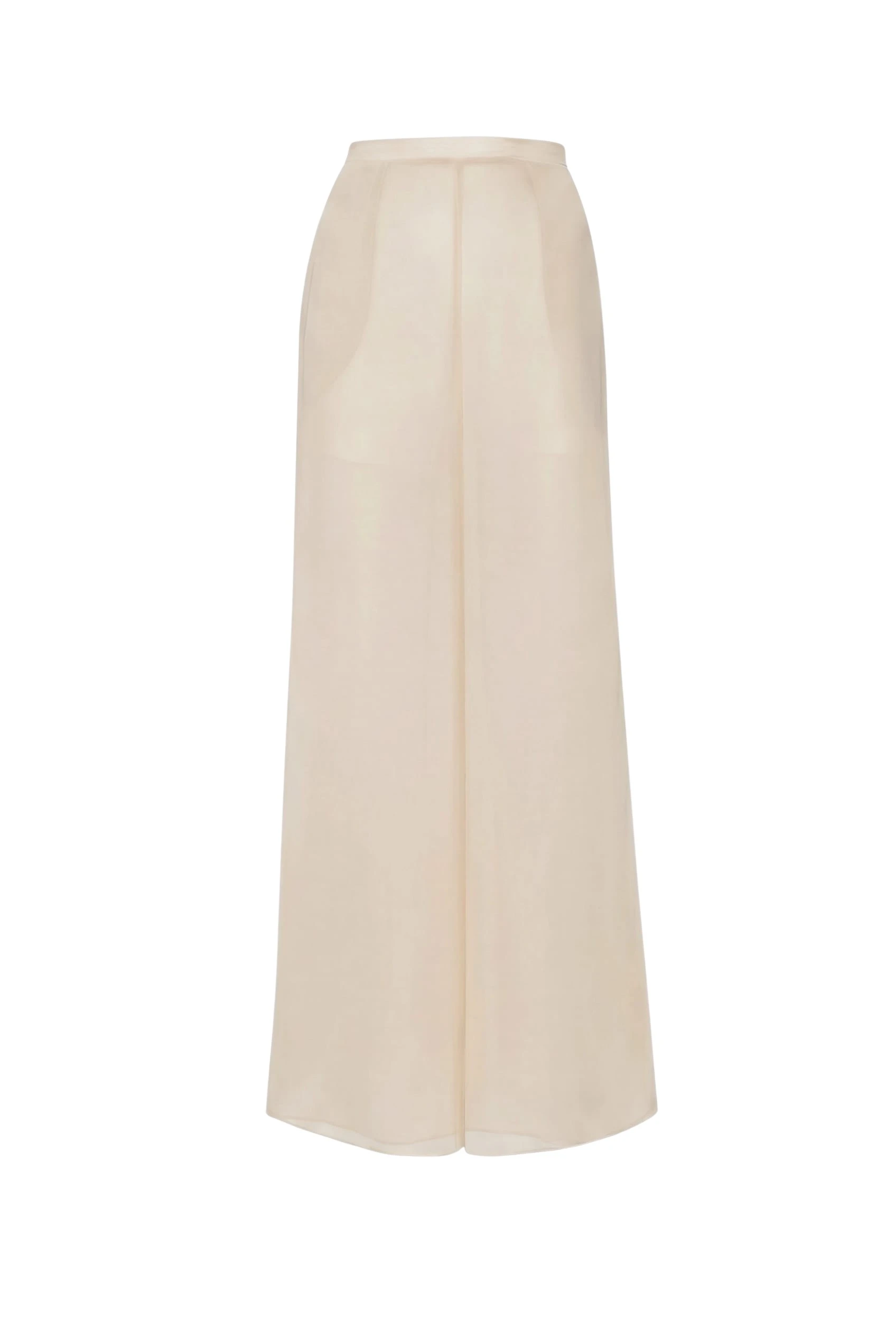 LaPointe-Georgette-Wide-Leg-Pant-in-Ecru-317342_nobg LaPointe Georgette Wide Leg Pant in Ecru