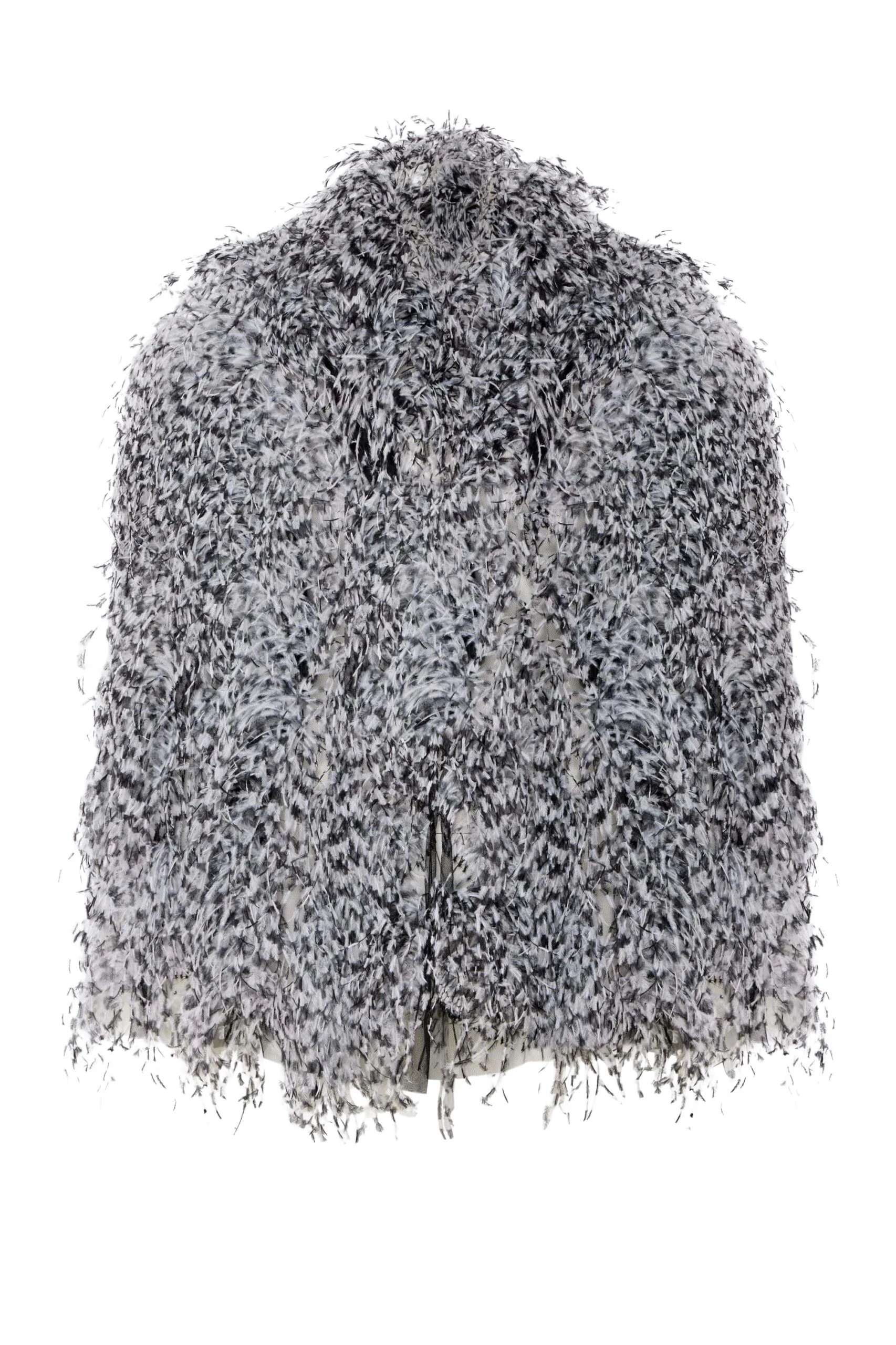 LaPointe-Marbled-Feathers-Jacket-in-BlackWhite-1-scaled95745_nobg LaPointe Marbled Feathers Jacket in Black/White