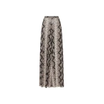 LaPointe Printed Mesh Wide Leg Pant in Python Print