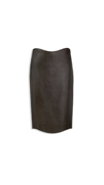 Alaïa Lambskin Pencil Skirt - ALAÏA Skirts - Laser Cut Luxury - Shop at Luxury Shoes 