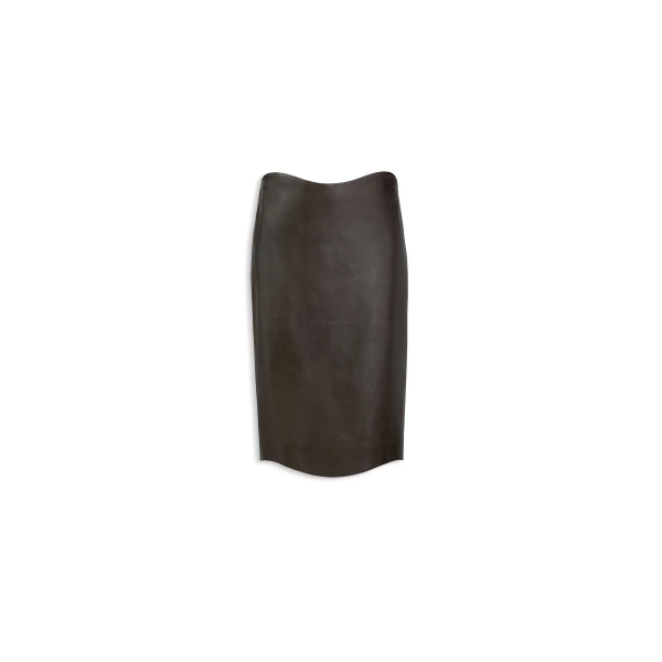 Alaïa Lambskin Pencil Skirt - ALAÏA Skirts - Laser Cut Luxury - Shop at Luxury Shoes 