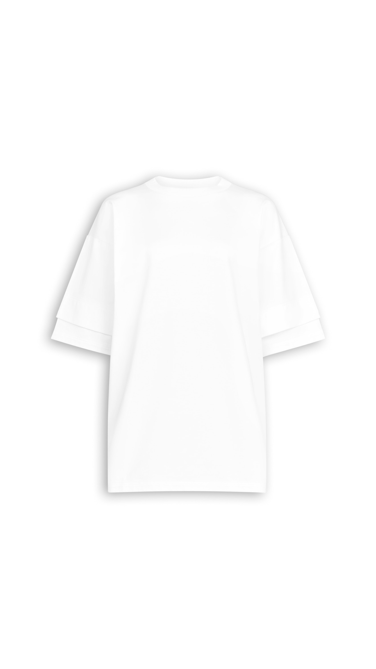 Alaia Layered Cotton T Shirt