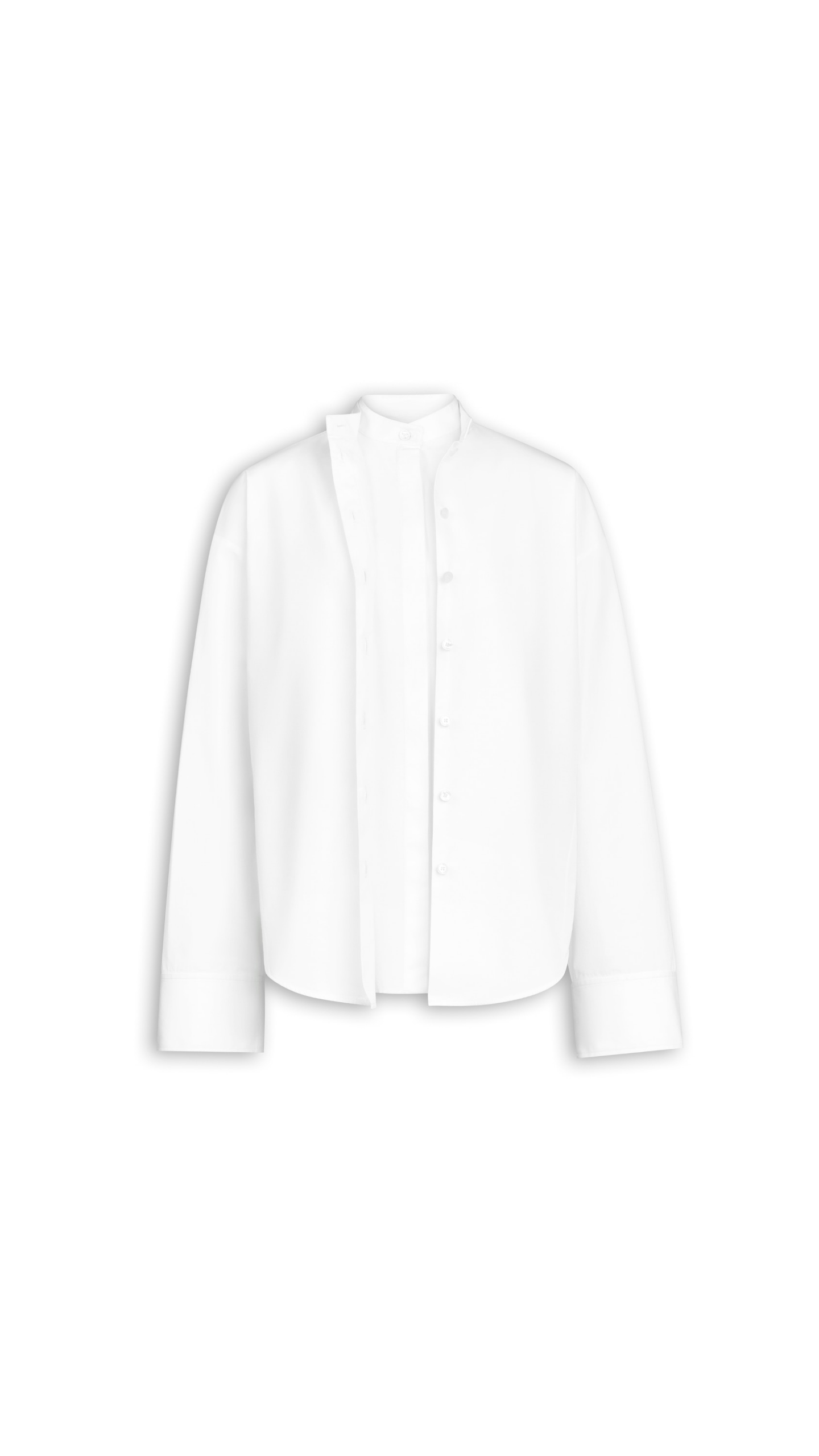 Alaia Layered Poplin Shirt