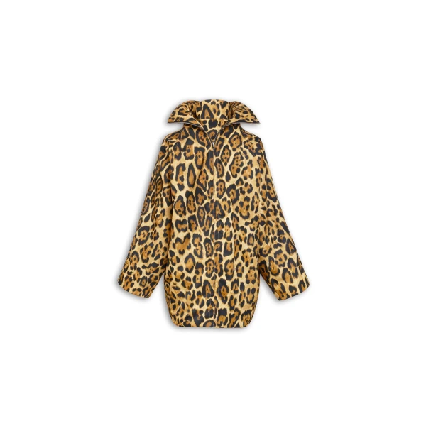 Alaïa Layered Twill Coat - ALAÏA Coats - Laser Cut Luxury - Shop at Luxury Shoes 