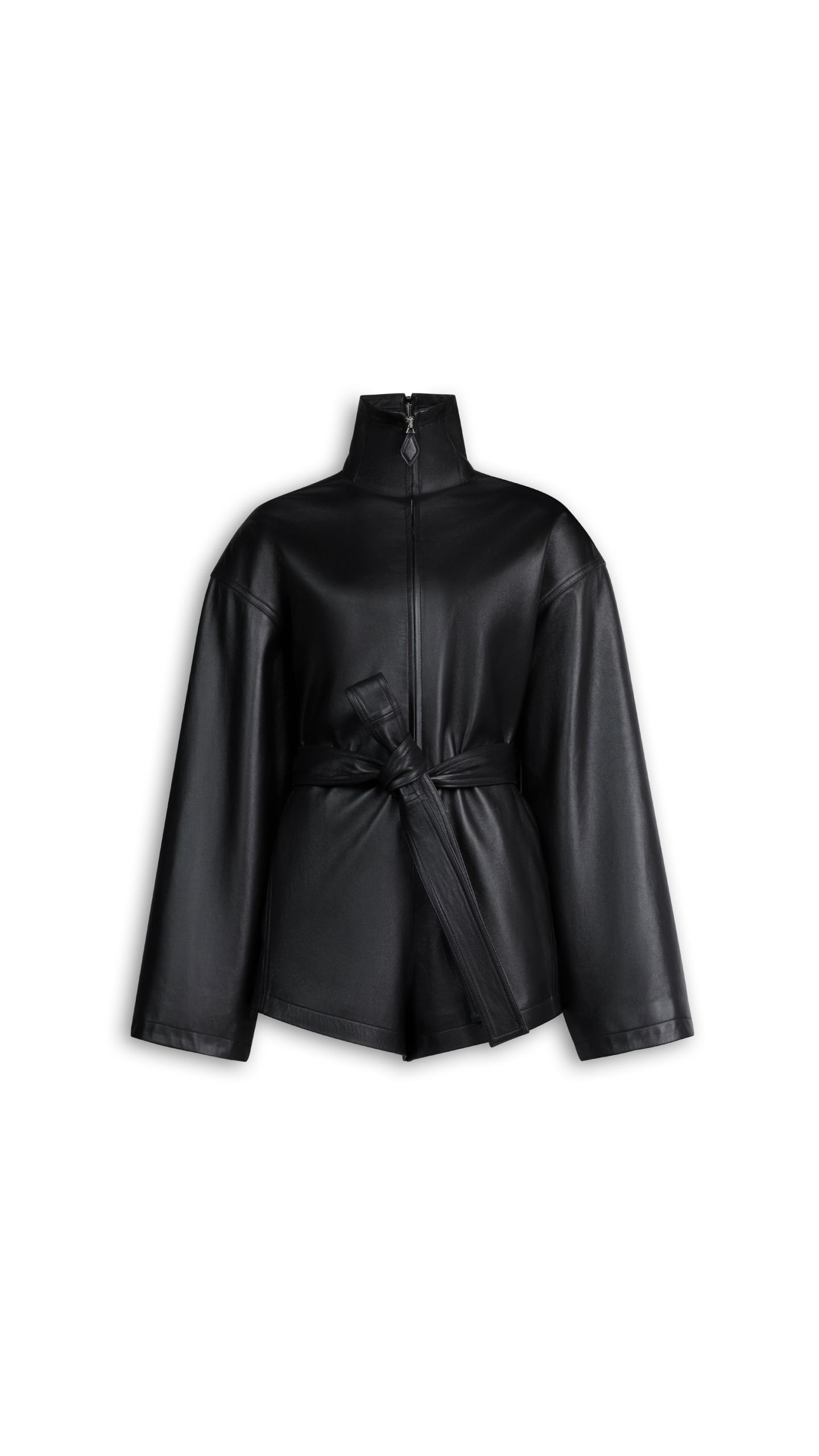 Alaïa Leather Short Jumpsuit - ALAÏA Jumpsuit - Laser Cut Luxury - Shop at Luxury Shoes Alaïa Leather Short Jumpsuit - ALAÏA Jumpsuit - Laser Cut Luxury - Shop at Luxury Shoes