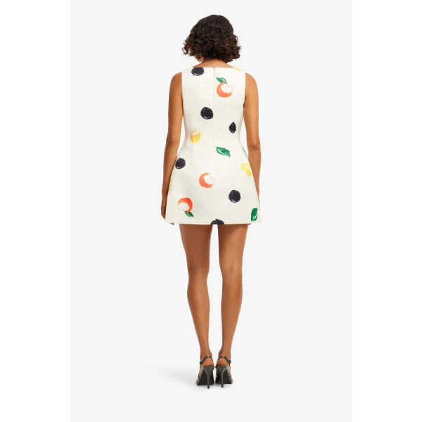 Leo Lin Ali Embellished Boat Neck Mini Dress, view 5