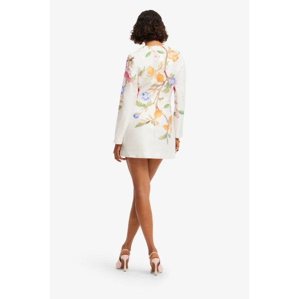 Leo Lin Aliza Long Sleeve Mini Dress, view 5