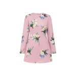 Leo Lin Aliza Long Sleeve Mini Dress