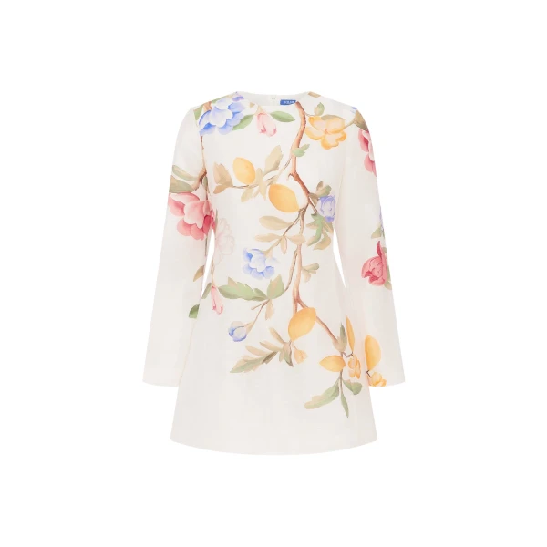 Leo Lin Aliza Long Sleeve Mini Dress