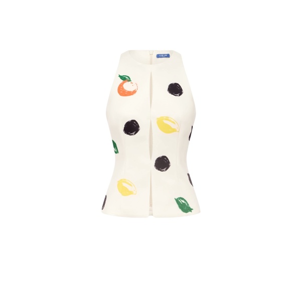 Leo Lin Amelia Top  - Leo Lin Dress - Australian Luxury Fashion - Shop at Luxury Shoes 