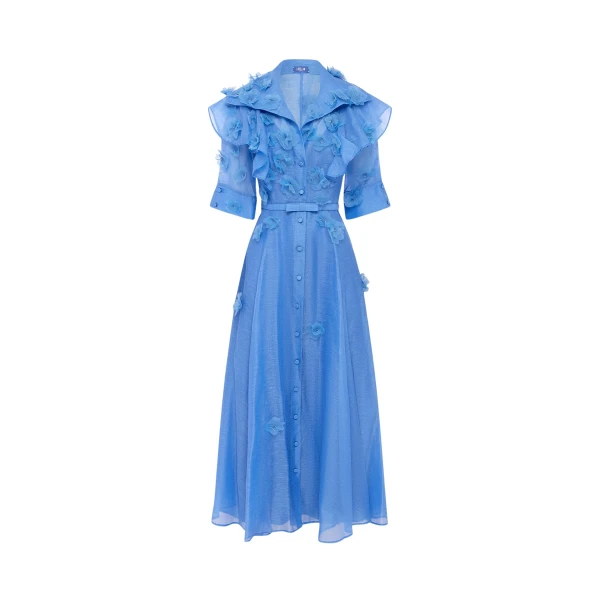 Leo Lin Anya Petal Midi Dress