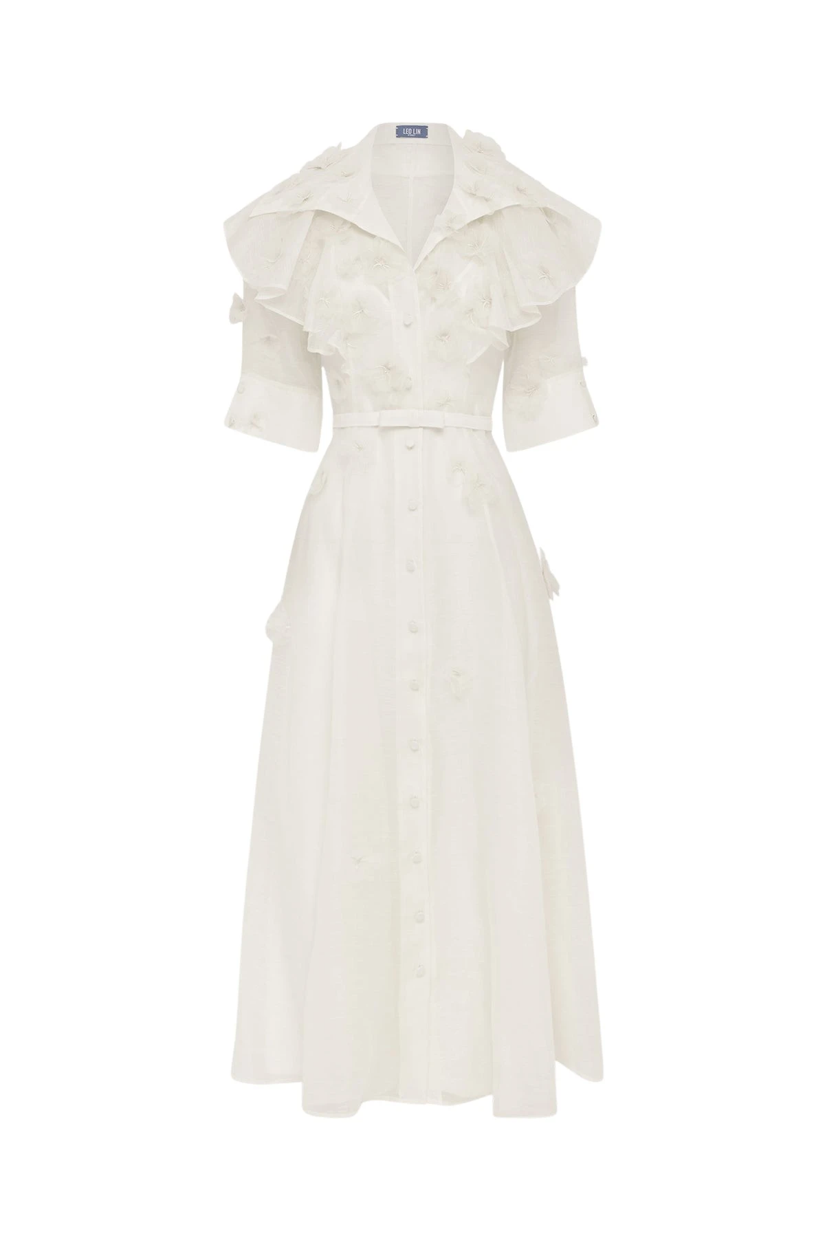 Leo Lin Anya Petal Midi Dress