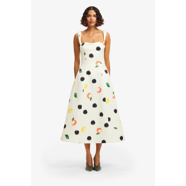 Leo Lin Beatrice Midi Dress, view 2