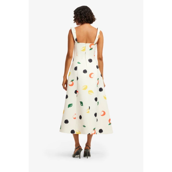 Leo Lin Beatrice Midi Dress, view 5