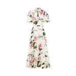 Leo Lin Becca Short Sleeve Midi Dress