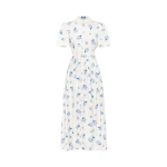 Leo Lin Bianca Short Sleeve Midi Dress