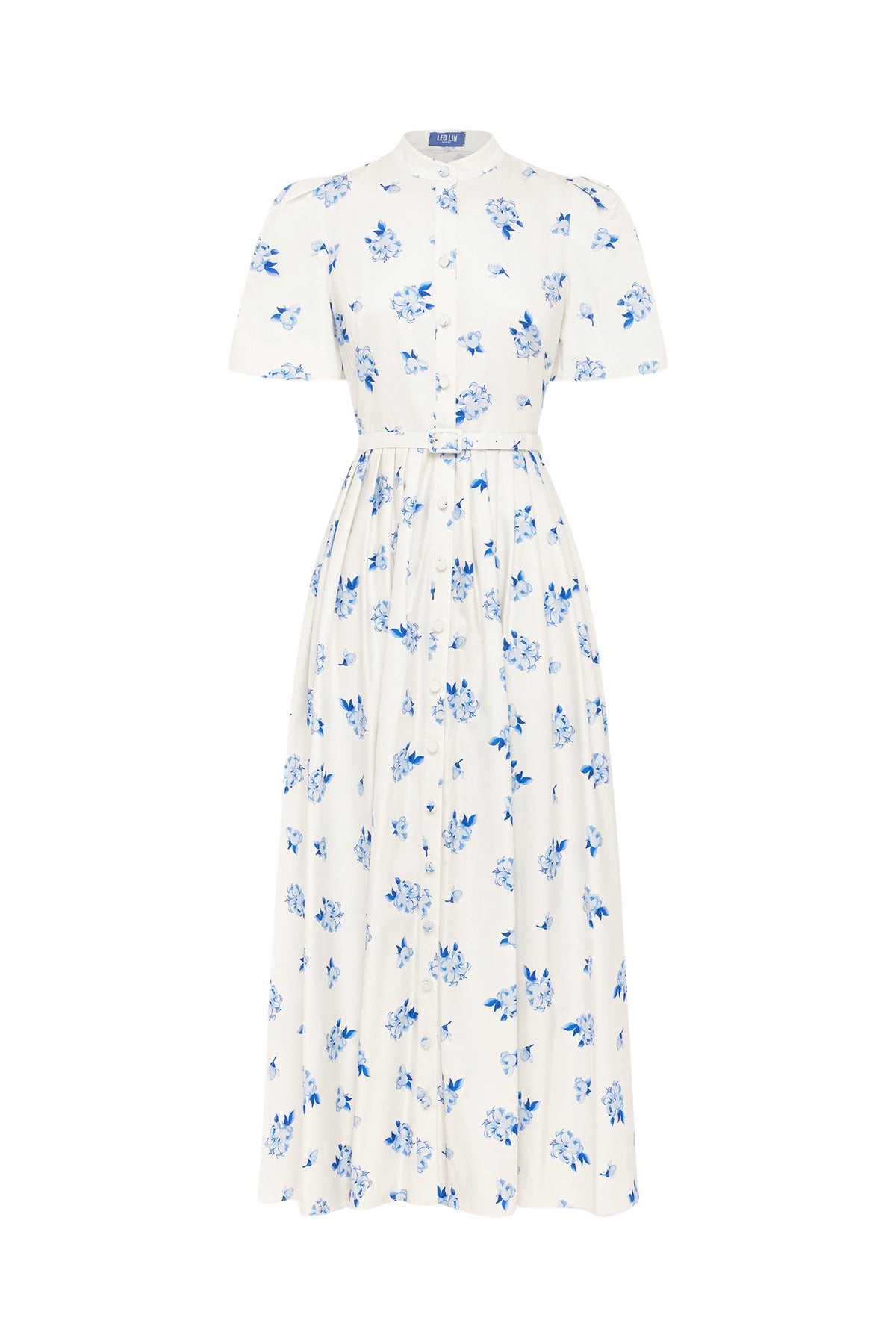 Leo Lin Bianca Short Sleeve Midi Dress  - Leo Lin Dress - Australian Luxury Fashion - Shop at Luxury Shoes 