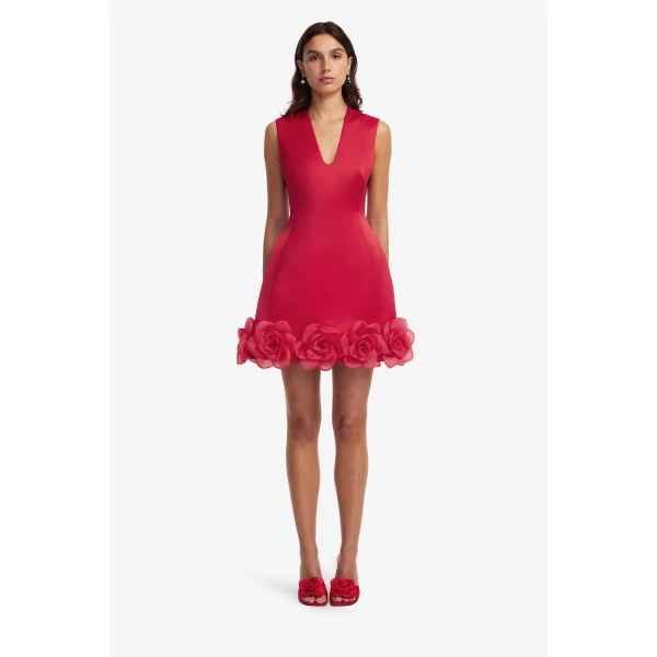 Leo Lin Bree V Neck Mini Dress, view 2