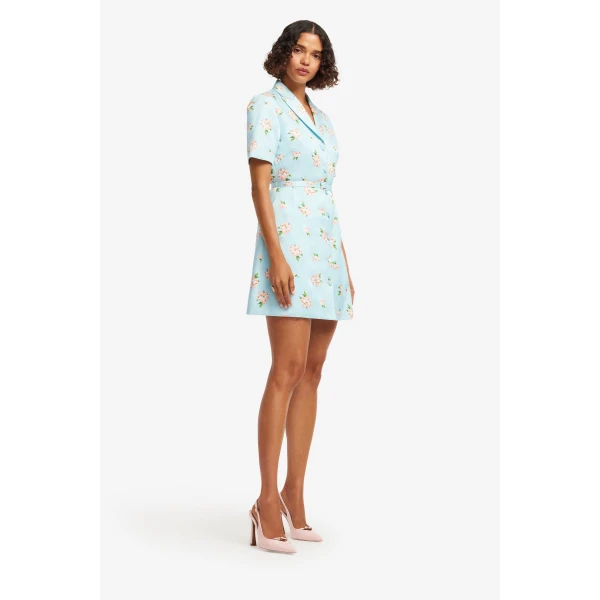 Leo Lin Brigitte Mini Dress, view 4